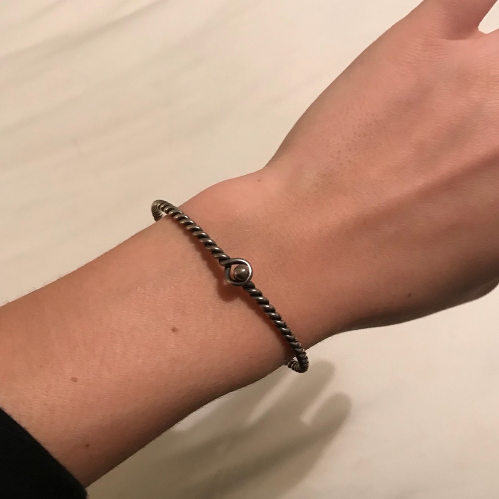 James Avery sterling silver hook on bracelet